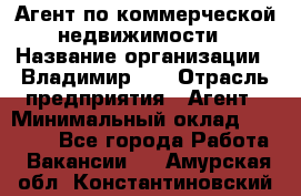 Агент по коммерческой недвижимости › Название организации ­ Владимир-33 › Отрасль предприятия ­ Агент › Минимальный оклад ­ 60 000 - Все города Работа » Вакансии   . Амурская обл.,Константиновский р-н